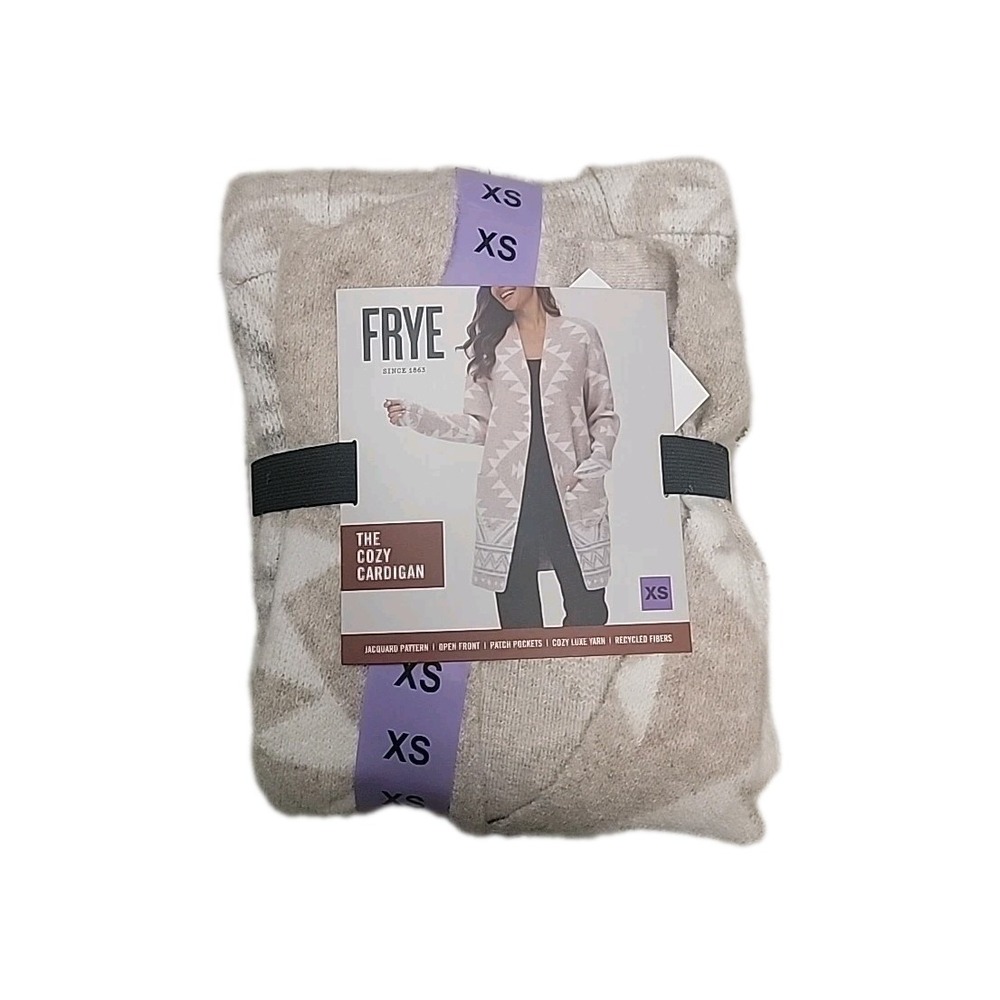 Frye Women's The Cozy Cardigan, Tan, Size XS